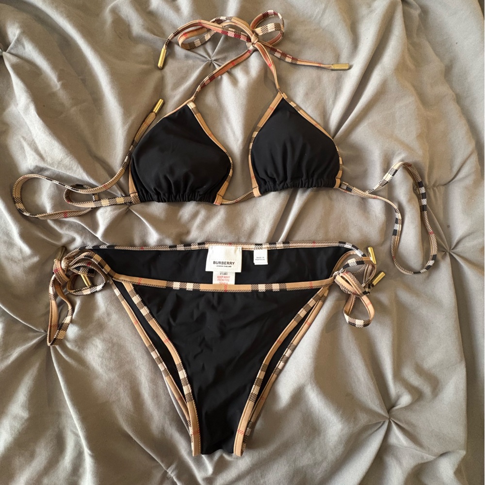 Burberry check bikini set - Picture 3 of 5